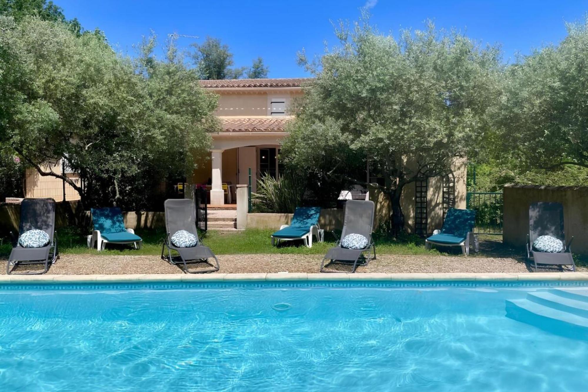 Les Oliviers - Villa 10 People - 5 Min Ardeche Saint-Julien-de-Peyrolas 外观 照片